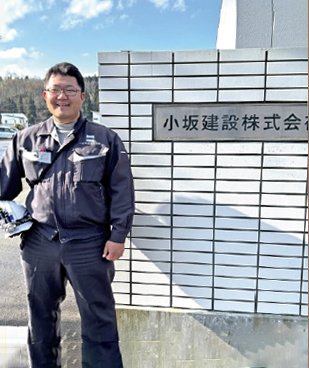 小坂建設・建築部 現場監督の川口樹さん